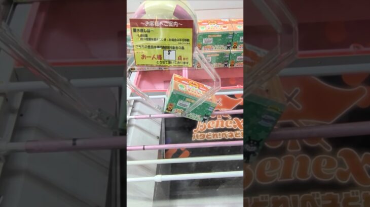 ベネクス川越店でペロペロキャンデーとチョコブラウニーの景品をゲット #shorts