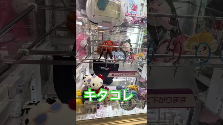 ゲットォォォォーー！ #shorts  #cranegame  #フック #夾娃娃機 #ゲームセンター ＃ゲーセン＃倉庫系 #クレーンゲーム
