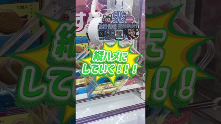 縦ハメで橋渡し攻略！！！#shorts #クレーンゲーム #ufoキャッチャー
