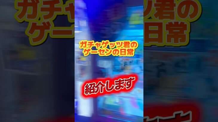 ガチャゲッツ君のゲーセンの日常紹介‼️ #クレーンゲーム #プライズ獲得 #ゲームセンター #アミューズメント限定 #ufoキャッチャー #ゲーセン #確率機 #フック設定