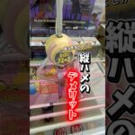 【ちょこっと解説】縦ハメに不向きな景品とその理由 #クレーンゲーム #ufoキャッチャー #橋渡し設定