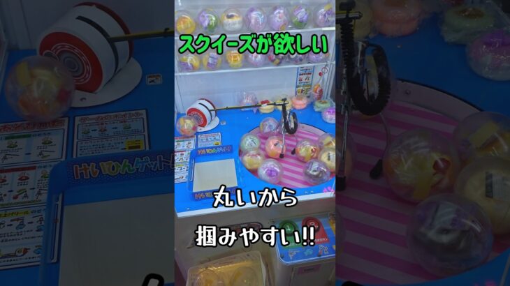 スクイーズ狙ったら…沼った #クレーンゲーム #ゲームセンター #ufoキャッチャー
