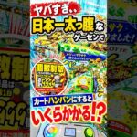 日本一太っ腹なゲーセンでカートパンパンにするといくらかかるのか検証してみたら、、、 #クレーンゲーム #ufoキャッチャー # ゲーセン #ゲームセンター #arcade
