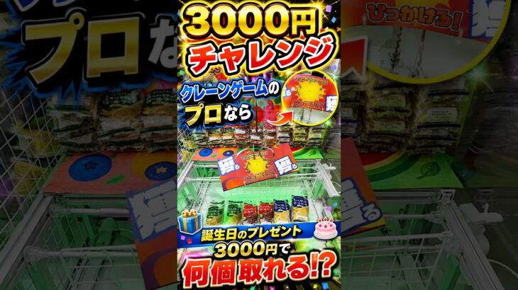 ゲーセンで誕生日プレゼント取ってみたら、、、#クレーンゲーム #ufoキャッチャー # ゲーセン #ゲームセンター #arcade