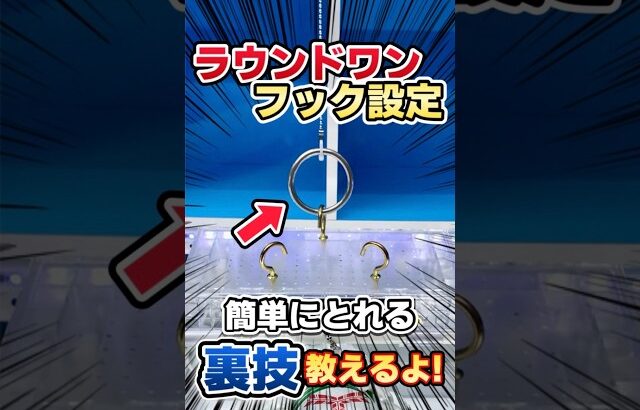 【裏技】ラウドワンのフック設定の攻略法，教えるよ!! [クレーンゲーム コツ]