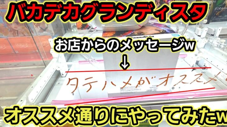 【趣味】必見。タテハメしてみた【クレーンゲーム】