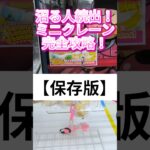 【完全保存版】沼る人続出のミニクレーンゲーム攻略法！