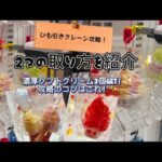ひも引きクレーン、どっちが取りやすい？🍦【攻略法】