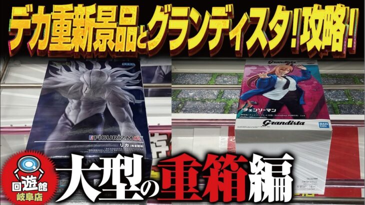 【クレーンゲーム】デカくて重い奴がまた！？新景品！攻略！回遊館岐阜店！