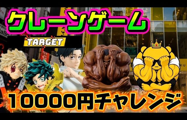 【10000円チャレンジ】球体ッッッ…！！！を中心に全部取りたい LIVE IN ME TOKYO SHINJUKU #クレーンゲーム #ufoキャッチャー