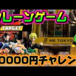 【10000円チャレンジ】残ってればワーコレもやりたい…ワンピース2種も凄くいい LIVE IN ME TOKYO SHINJUKU #クレーンゲーム #ufoキャッチャー