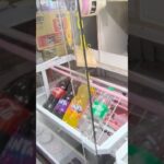 ベネクス大和店のフック台で飲み物の景品を20本ゲット #shorts