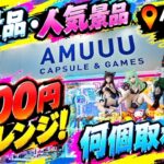【クレーンゲーム】【#29】新景品・人気景品に5000円チャレンジ！何個取れる！？【AMUUU紀伊川辺店】