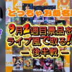 【クレーンゲーム】9月2週目の景品をライブ風で取る!!  ―後半戦― #ufoキャッチャー #クレーンゲーム#とっちゃお桑名店