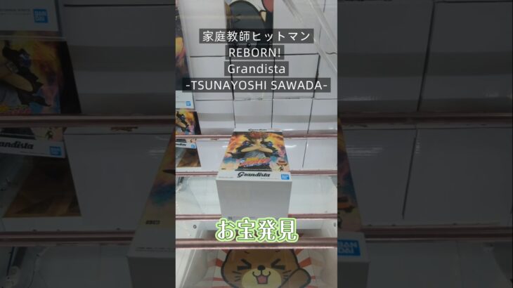 【クレーンゲーム】家庭教師ヒットマンREBORN! Grandista TSUNAYOSHI SAWADA 橋渡し設定 お宝発見 参考動画 #クレーンゲーム #ゲームセンター #ufoキャッチャー