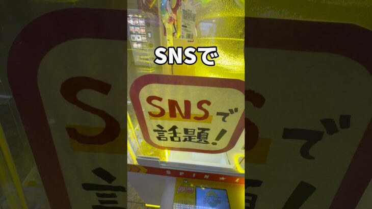 SNSで話題のモノを取ってみた#UFOキャッチャー #クレーンゲーム  #ゲームセンター #攻略 #shorts  #youtubeshorts