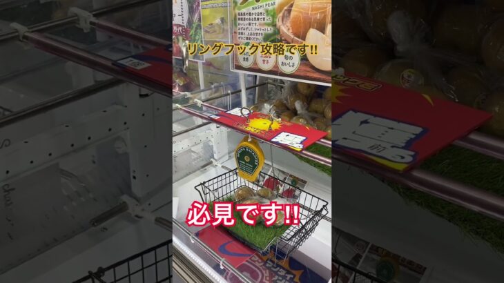 #北海道 #札幌市 #厚別区 #新札幌 #万代 #ゲームセンター #ゲーセン #ゲーム #クレーンゲーム #UFOキャッチャー #梨 #果物 #甘い #リング #簡単 #必見 #チャレンジ#挑戦#攻略