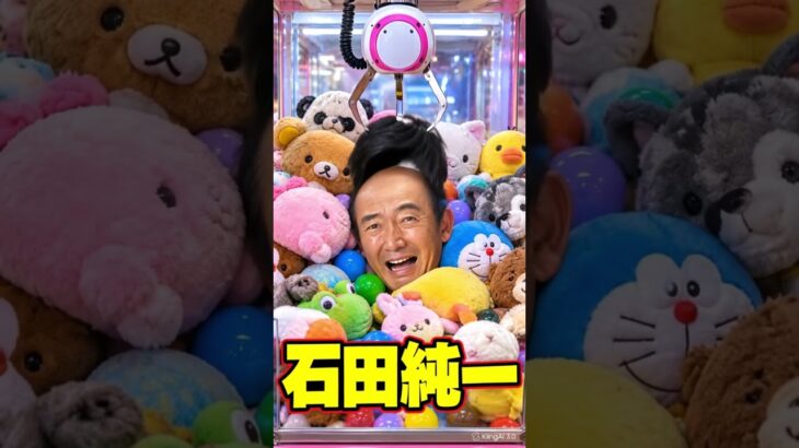 石田純一をUFOキャッチャーで取った結果