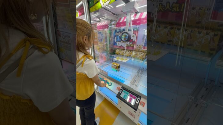 UFOキャッチャーで景品ゲットに挑戦！🧸🔥果たして無事に取れるのか！？最後まで見逃さないでね😳#UFOキャッチャー #クレーンゲーム #ゲームセンター #ゲーセン #景品ゲット #神引き