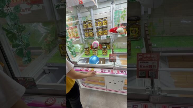 UFOキャッチャーで景品ゲットに挑戦！🧸🔥果たして無事に取れるのか！？最後まで見逃さないでね😳#UFOキャッチャー #クレーンゲーム #ゲームセンター #ゲーセン #景品ゲット #神引き