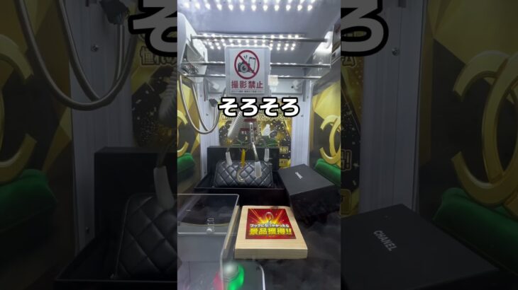 クレーンゲーム　高額景品取りたい　　　　　#games #ufoキャッチャー #ブランド