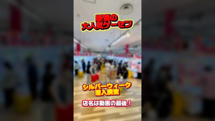 【新潟】フックが取れすぎてしまうゲームセンターに潜入調査してみた #shorts #クレーンゲーム #ufoキャッチャー #フック #新潟