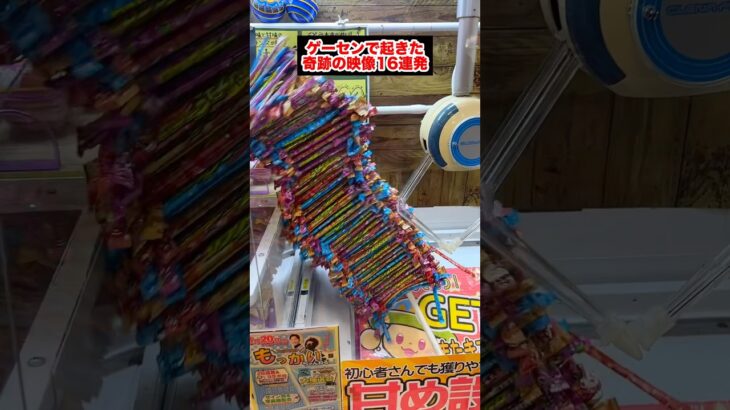 こんな奇跡ありえる！？#shorts  #クレーンゲーム #ufoキャッチャー # ゲーセン #ゲームセンター #arcade