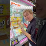 フックが大きいクレーンゲームは本当に取れるのか！？# #ゲームセンター #クレーンゲーム #ufoキャッチャー #ゲーセン
