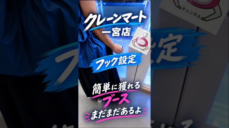 【クレーンゲーム】クレーンマート 一宮店 フック設定🪝 簡単に獲れるブース まだまだあるよ✨ #クレーンゲーム #ゲームセンター #ufoキャッチャー #クレゲ #ゲーセン
