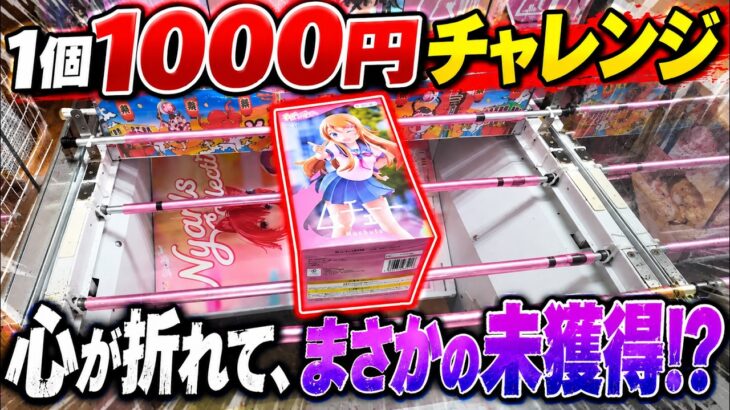 【クレーンゲーム】この景品に心折られて、まさかの撤退！？未獲得！？【結屋新世界】#クレーンゲーム #ufoキャッチャー