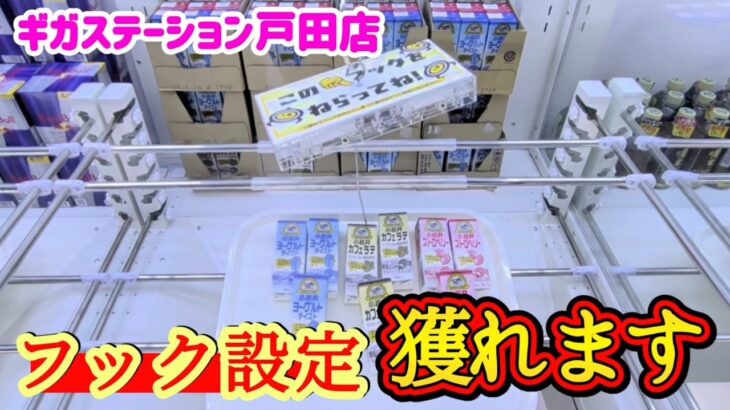 【フック設定攻略！】クレーンゲーム激戦区にあるお店でフック設定の景品の取るコツを紹介 【ギガステーション戸田店】