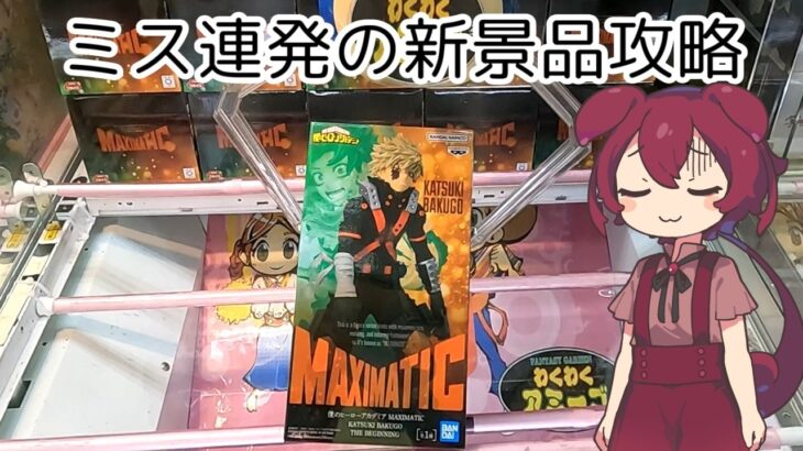 【クレーンゲーム】ヒロアカ！わくわくさんでフィギュア獲ります 【わくわくアミーゴ尾崎店】