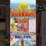 【ゲーセン】正体不明の豪華福袋があったので何が入っているか調査してみた💸