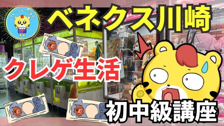 ベネクス川崎からライブ配信！クレーンゲーム生活【初中級講座】