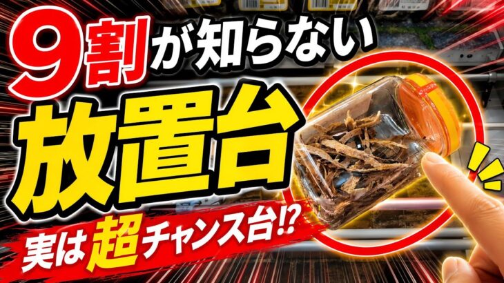 放置台の完全攻略！これ知らないと一生取れません！回遊館遠征【クレーンゲーム】