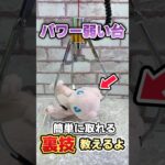 【裏技】パワー弱くても取れる裏技教えるよ!![クレーンゲーム]