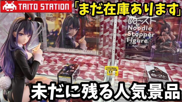 TAITOで未だに残る人気景品にひっそり再戦しに行ってみた結果