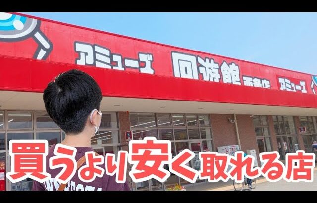 【クレーンゲーム】買うより安い!?少年が超優良ゲームセンターでカート満杯ゲットしました【ufoキャッチャー 回遊館】