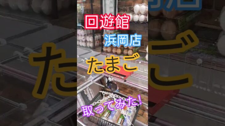 クレーンゲーム 回遊館浜岡店 たまご 取ってみた！ #クレーンゲーム #ufoキャッチャー #フック #たまご #攻略 #回遊館 #回遊館浜岡店 #opw