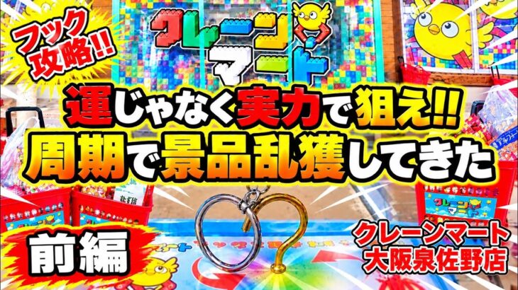 【前編】運だけじゃない、周期で景品爆取りしてきた【ゲームセンター】