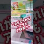 【クレーンゲーム】これができればアナタも上級者⁉️【解説】