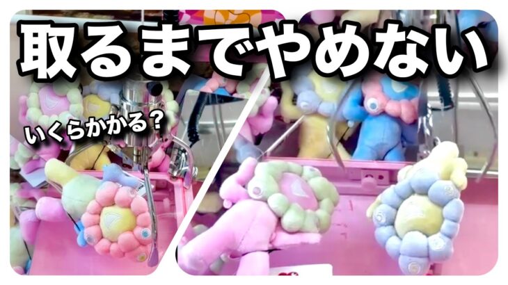 パステルミャクミャクを取るまで帰れない⁉︎厳しすぎるクレーンゲームの現実・投入金額も全部公開！