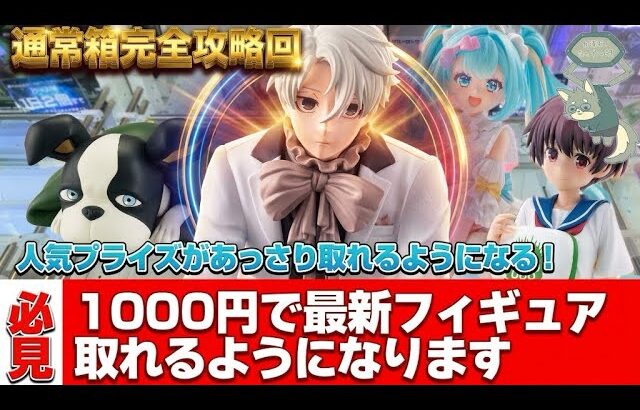 カッコ良すぎる大人気景品も一瞬で取れる方法がここにある！通常箱完全攻略回です！！【クレーンゲーム攻略】