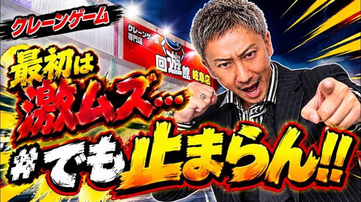 【クレーンゲーム】最初は激ムズ…でも始まると止まらない！？回遊館岐阜店が面白い！