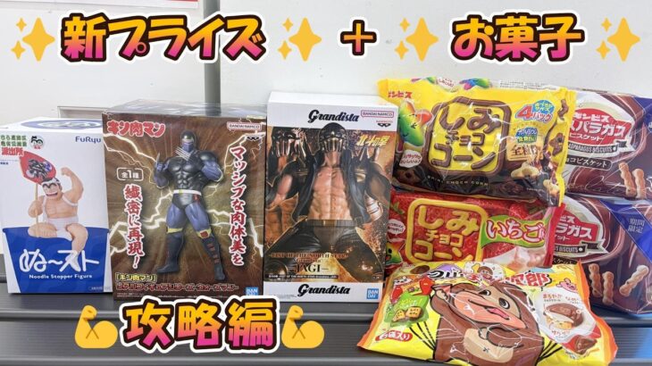 【クレーンゲーム】新プライズ+お菓子攻略編