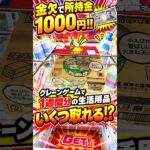金欠なのにゲーセンに来てしまいましたwww #shorts  #クレーンゲーム #ufoキャッチャー # ゲーセン #ゲームセンター #arcade
